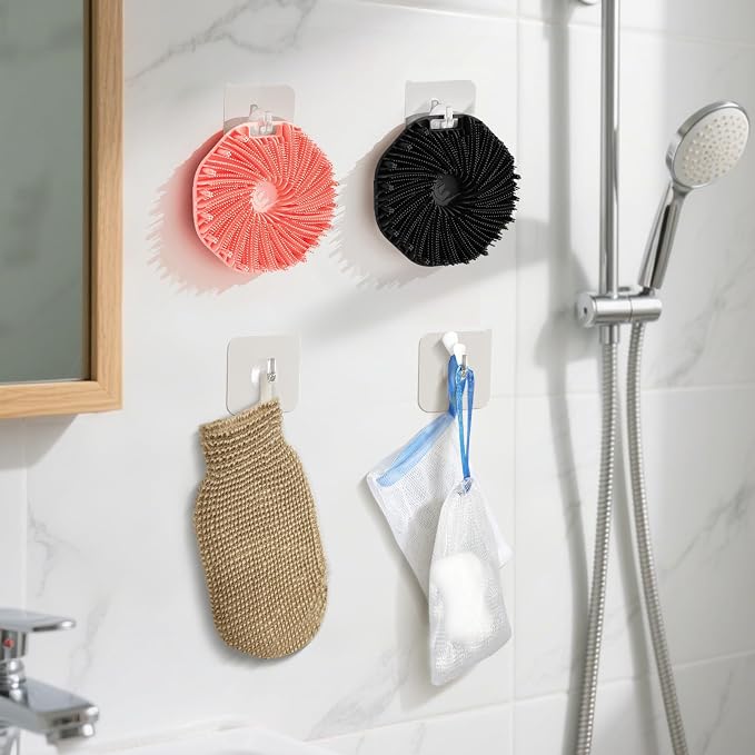 ManmiHealth 5 PCS Silicone Body Scrubber Shower Brush, Upgrade - Image 7