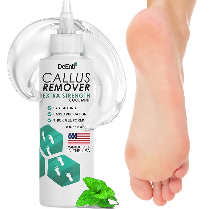 DeEnti Callus Remover for Feet, Extra Strength Foot Callus Remover Gel by DeEnti