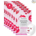 Vitamasques Retinol Pomegranate Face Sheet Mask 7 Pack by Vitamasques