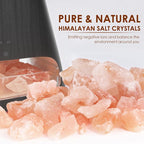 SALKING 2-in-1 Himalayan Salt Lamp & Ultrasonic Essential Oil Diffuser - Image 2