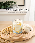 M&SENSE Coconut Candles, 8.1oz 42-Hour Long Burning Time Naturally Scented - Image 3