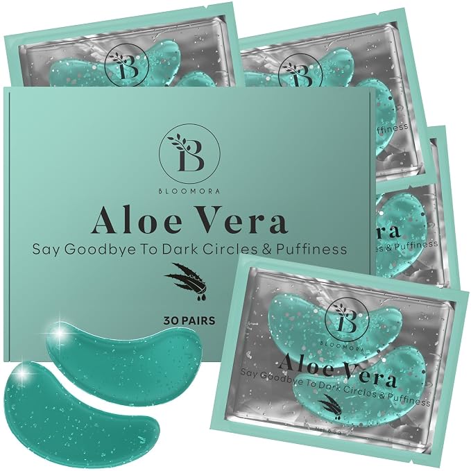 BLOOMORA Aloe Vera Under Eye Patches, by Unknown