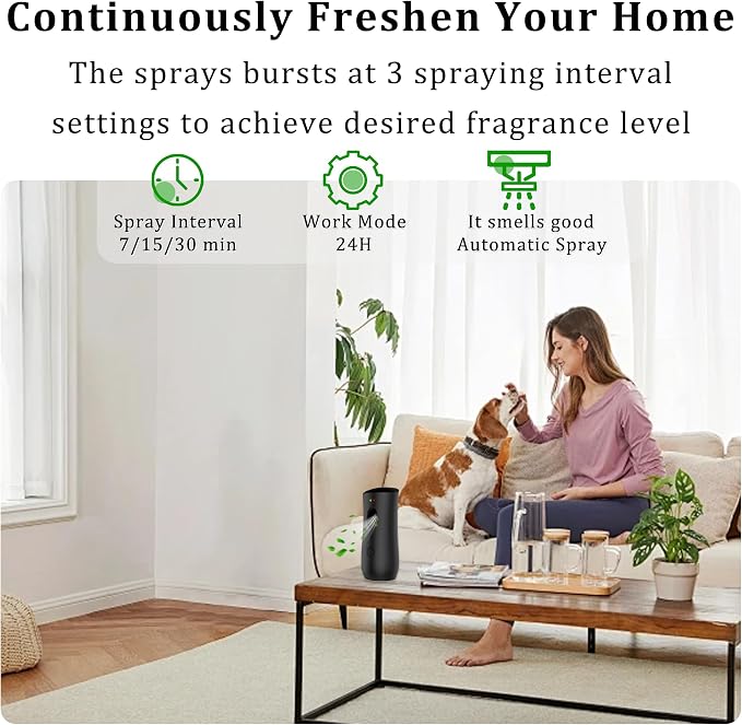 Automatic Air Freshener Spray Dispenser, Free Standing or Wall Mounted - Image 2