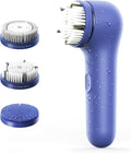 Premium Facial Cleansing Brush, Waterproof Face Scrubber, Spin & Sonic Modes by N%C3%A5graCoola