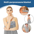 Infrared Sauna Blanket Towel Inserted 30" x 70" Reusable Machine Washable - Image 8
