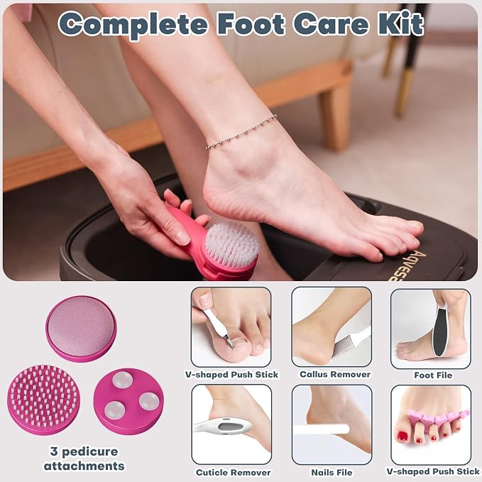 Collapsible Foot Bath, Foot Spa Bath Massager - Image 4