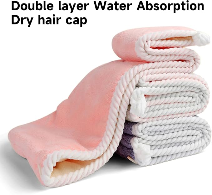 Microfiber Hair Towel, Hair Towel wrap - Image 2