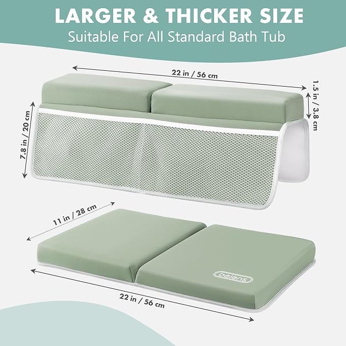 beiens Bath Kneeler and Elbow Rest Pad Set - Image 5