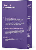 ASUTRA Silk Eye Pillow for Sleep, Champagne - Image 8