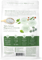 Village Naturals Therapy Muscle Magnesium Bath Flakes, Eucalyptus, Mint & - Image 2