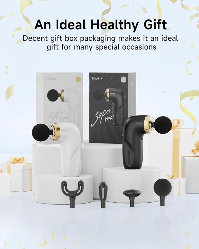 HEYCHY A1 Super Mini Massage Gun, Percussion Deep Tissues Muscle Massager - Image 6
