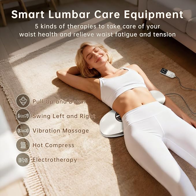 Zenopax Electric Lumbar Traction Device, Left-Right Swing, 8-Level - Image 2