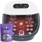 Foot Spa Bath Massager with Heat Bubbles and Vibration Massage and Jets by Unknown