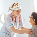 Ethnic Aztec Pattern Adjustable Scrub Cap Hat - Image 6