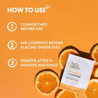 By Nature Vitamin C + Caffeine + Hydrating Under Eye Mask Patches - Image 5