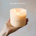 Champagne & Peony – Benevolence LA Large 3-Wick Scented Candle - Image 2