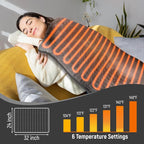 Extra Large Heating Pad for Back Pain Relief, 6 Heat Settings, Machine Washable - Image 2