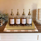 Large Bathroom Vanity Tray – 13" x 8" Oak Decorative Wooden Tray - Image 3