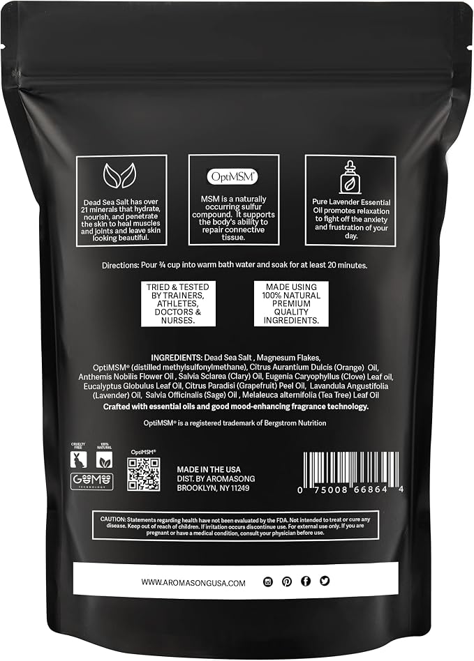 Aromasong Muscle Recovery Bath Soak - Image 8