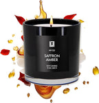 Lulu Candles | Saffron & Amber | Notes: Jasmine, & Amber | Smells Woody & by LULUCANDLES
