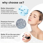 Permotary 30 Pairs Gel Collagen Eye Pads, Crystal Collagen Under Eye Mask - Image 6