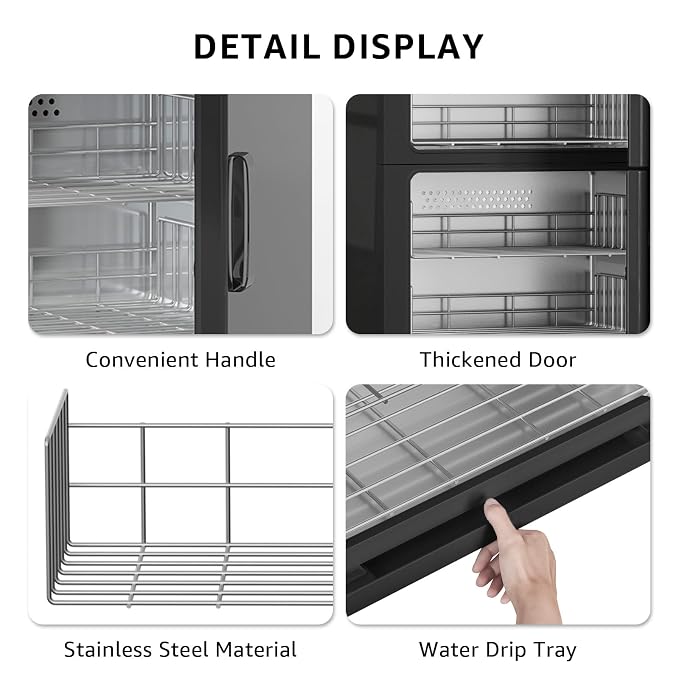 TABU 46L Hot Towel Warmer Cabinet, Extra Large Professional Towel Heater - Image 5