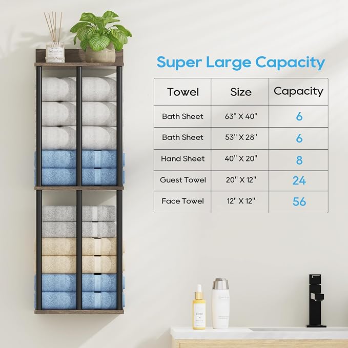 Towel Racks for Bathroom Wall Mounted - Image 8