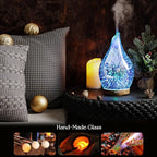Porseme Essential Oil Diffuser 280ml Aromatherapy Ultrasonic Oil Diffusers 3D - Image 5