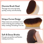 Big Self Tanner Brush, Self Tan Applicator, Body Makeup Brush - Image 2