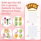 28PCS Spa Party Supplies For Girls, Spa Birthday Party Favors For 4 People - Image 2