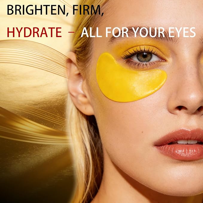 Under Eye Patches 120PCS, 24K Gold Collagen Eye Mask - Image 5