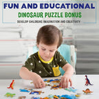 Bath Bombs for Kids with Surprise Toys Inside Plus Dinosaur Puzzle - Image 7
