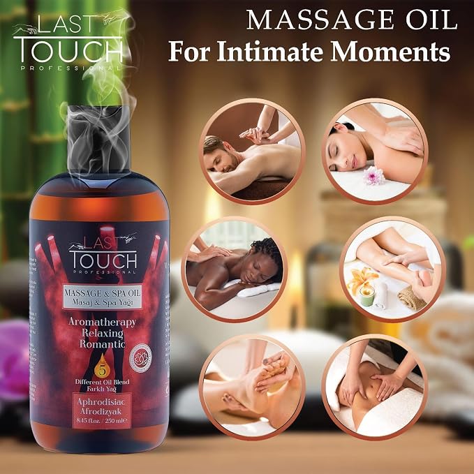Massage Oil for Couples – Sensual and Relaxing Aromatherapy Body Oil – Romantic - Image 3