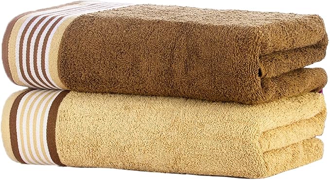 CASA COPENHAGEN He & She 2Pcs 100% Egyptian Cotton Large Designer Bathsheet - Image 7