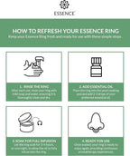 Essence Wearable Aromatherapy Nasal Diffuser – Bergamot Essential Oil Nose Ring - Image 5