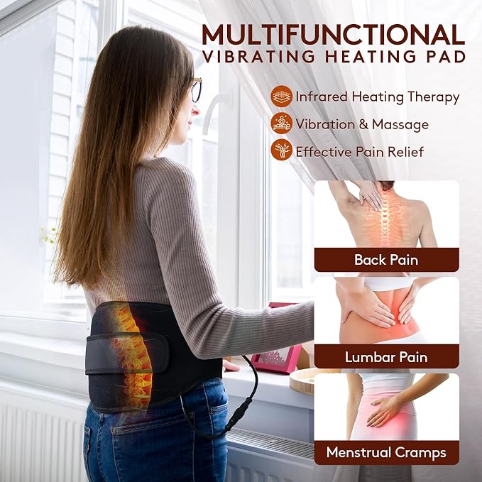 UTK Vibrating Far Infrared Heating Pad - Image 6