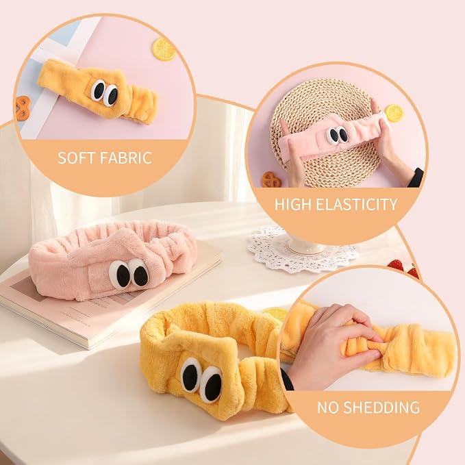 PERFECTSIGHT 2 Pack Cute Animal Headbands - Image 3