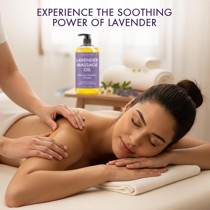 MAJESTIC PURE Lavender Massage Oil - Image 6