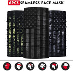Venswell Neck Gaiter Face Mask Men Women, Seamless Bandana Rave Face Cover - Image 4