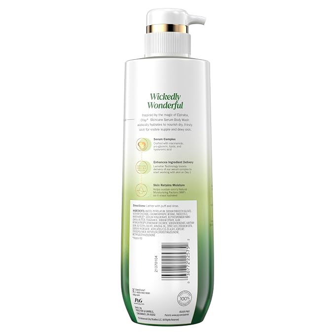 Olay Body Wash for Women, Wickedly Wonderful Elphaba’s Edition, Intensely - Image 12