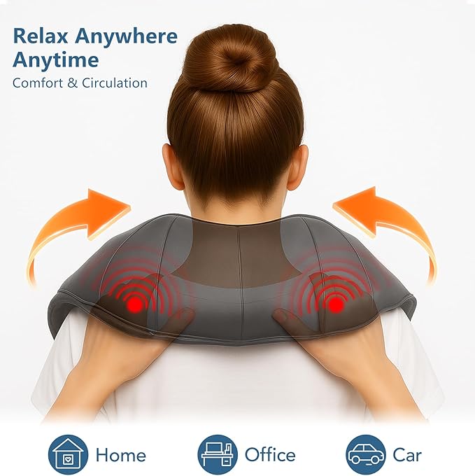 Neck Massager for Pain Relief Deep Tissue - Image 6