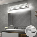 ZUZITO 30in LED Bathroom Lights Over Mirror Modern Crystal Vanity Lights Bar - Image 5