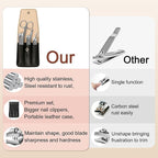 Premium Stainless Steel Nail Clippers Set - Image 4
