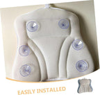 Bath Pillow for Tub with Suction Cups, Mesh Bath Neck Pillow 48x42x10cm - Image 9