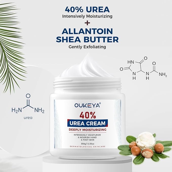 OUKEYA Urea Cream 40 Percent, Foot & Hand Cream - Image 5