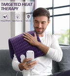 Electric Heating Pad for Back, Neck & Cramps Relief - Image 9