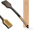 Back Scrubber Shower Brush, Dry Brushing Body Brush by EnamelEVO