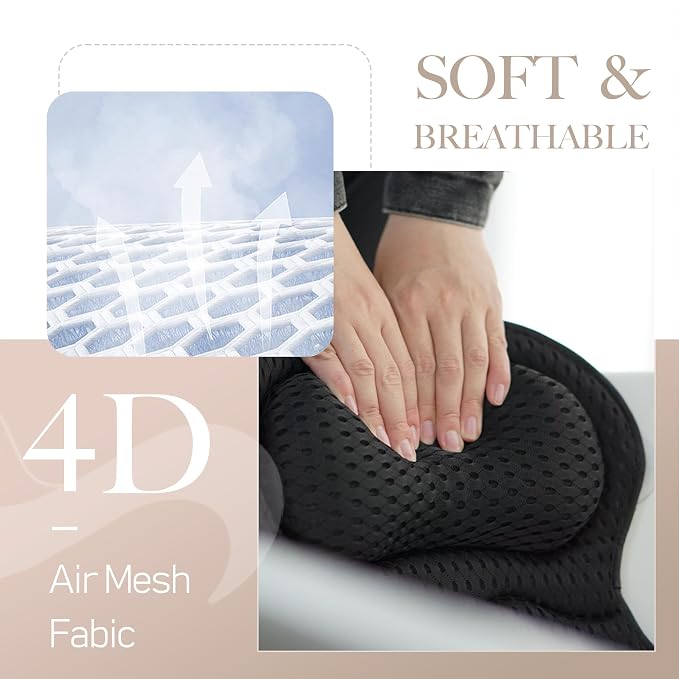 Bath Pillows for Tub Luxury, Bath Pillow for Head and Neck, Fit Bathtub Hot Tub - Image 4