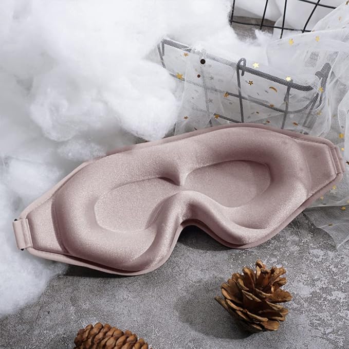 Sleep Mask, 3D Deep Contoured Eye Covers - Image 6