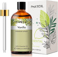 PHATOIL 100ML Vanilla Essential Oil, Huge 3.38fl.oz Bottle Vanilla Oil by PHATOIL